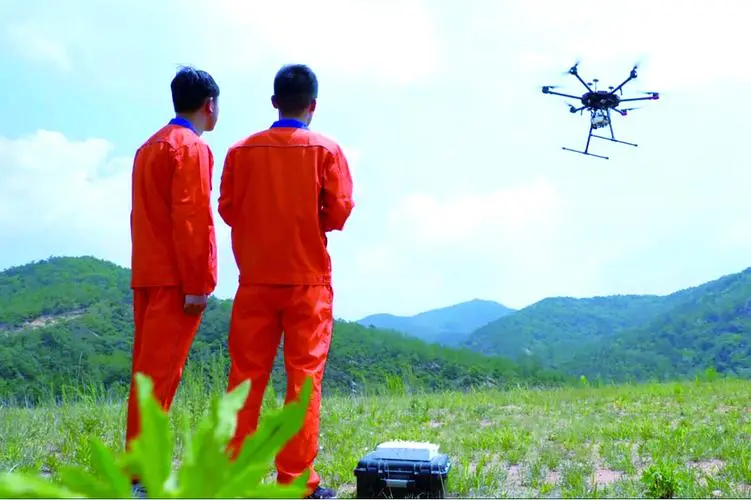 定边无人机倾斜摄影巡检拍摄